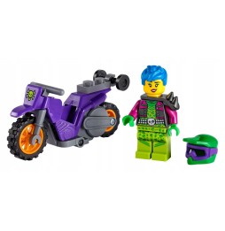 LEGO City Wheelie motocyklem kaskaderskim 60296