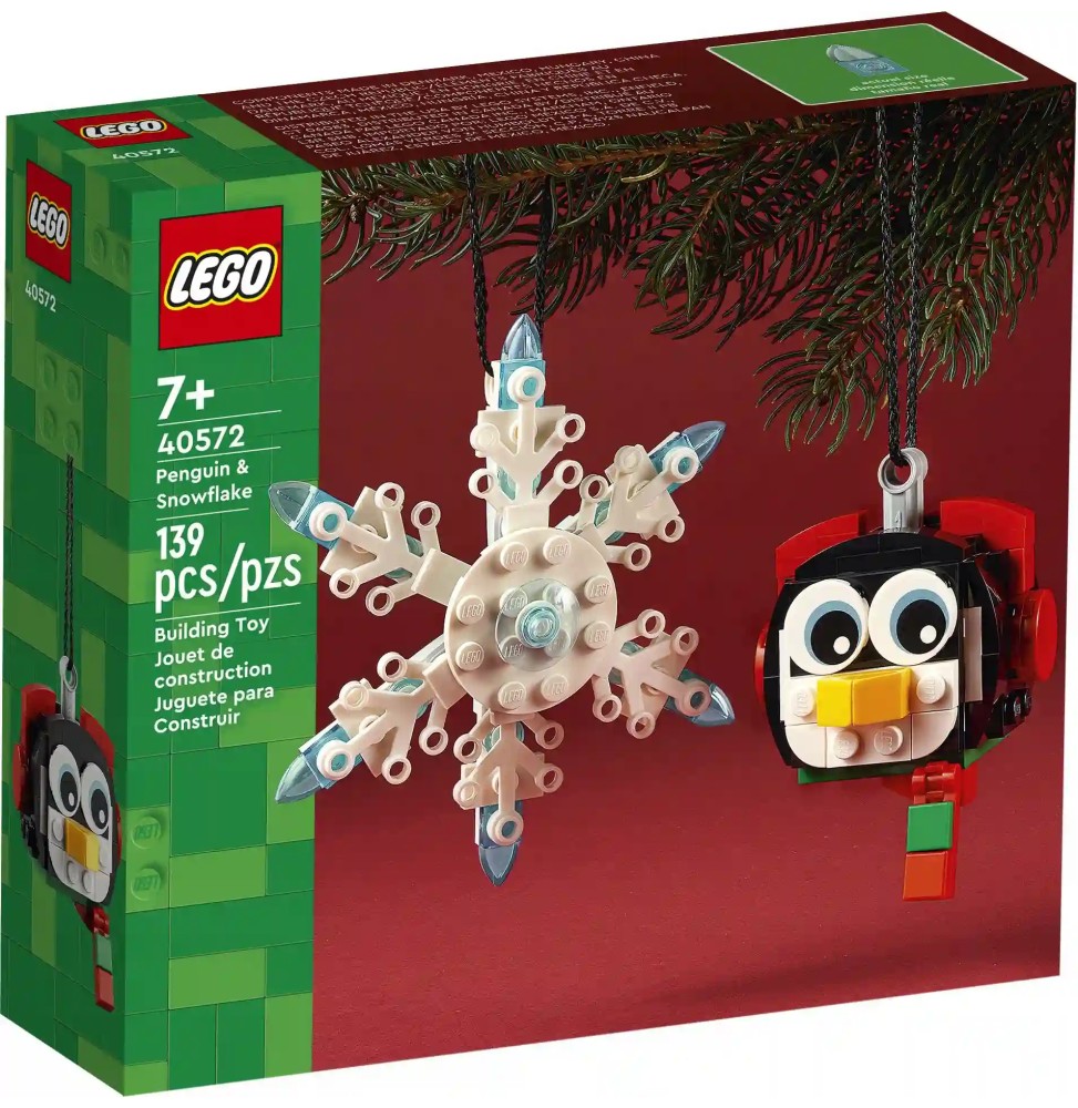 LEGO 40572 Penguin and Snowflake