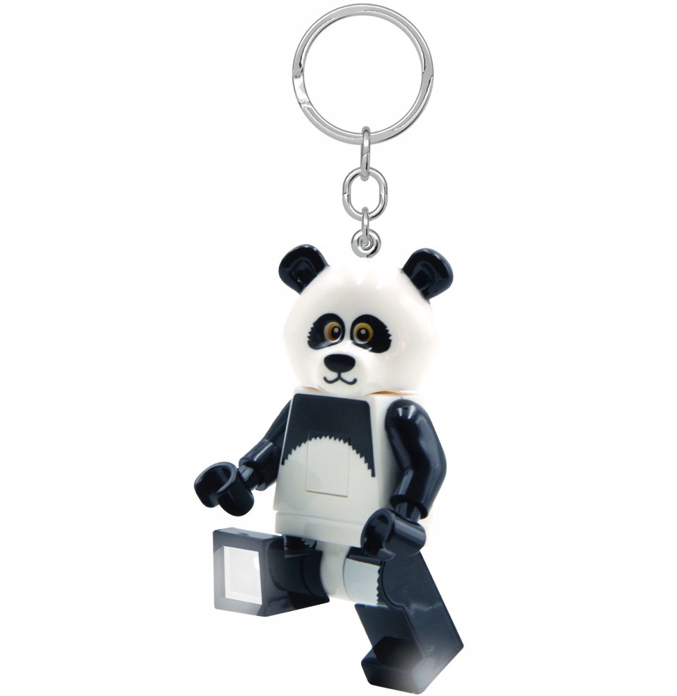 LEGO brelok latarka LED panda