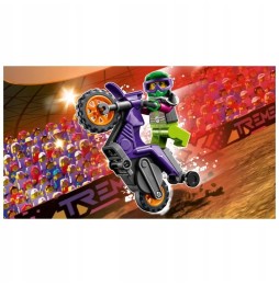 LEGO City Wheelie motocyklem kaskaderskim 60296