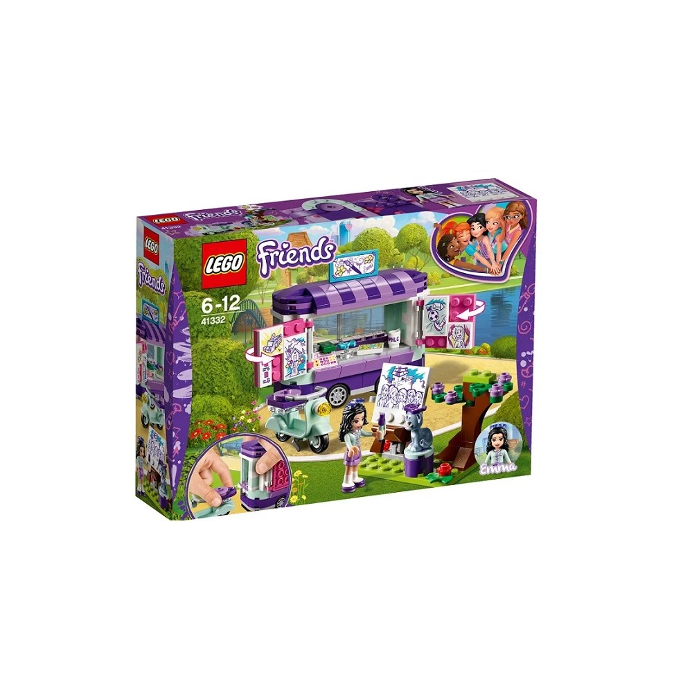 LEGO 41332 Friends - Standuri cu desene