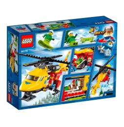 Lego 60179 City Helicopter medical