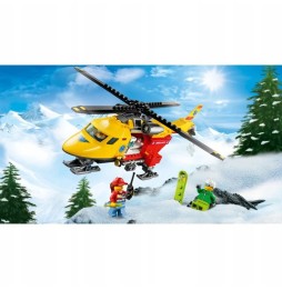 Lego 60179 City Helicopter medical