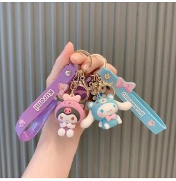 Hello Kitty Silicone Keychain