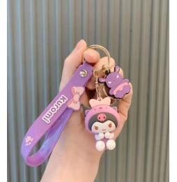 Hello Kitty Silicone Keychain