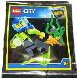 LEGO City Diver 951906 Minifigure