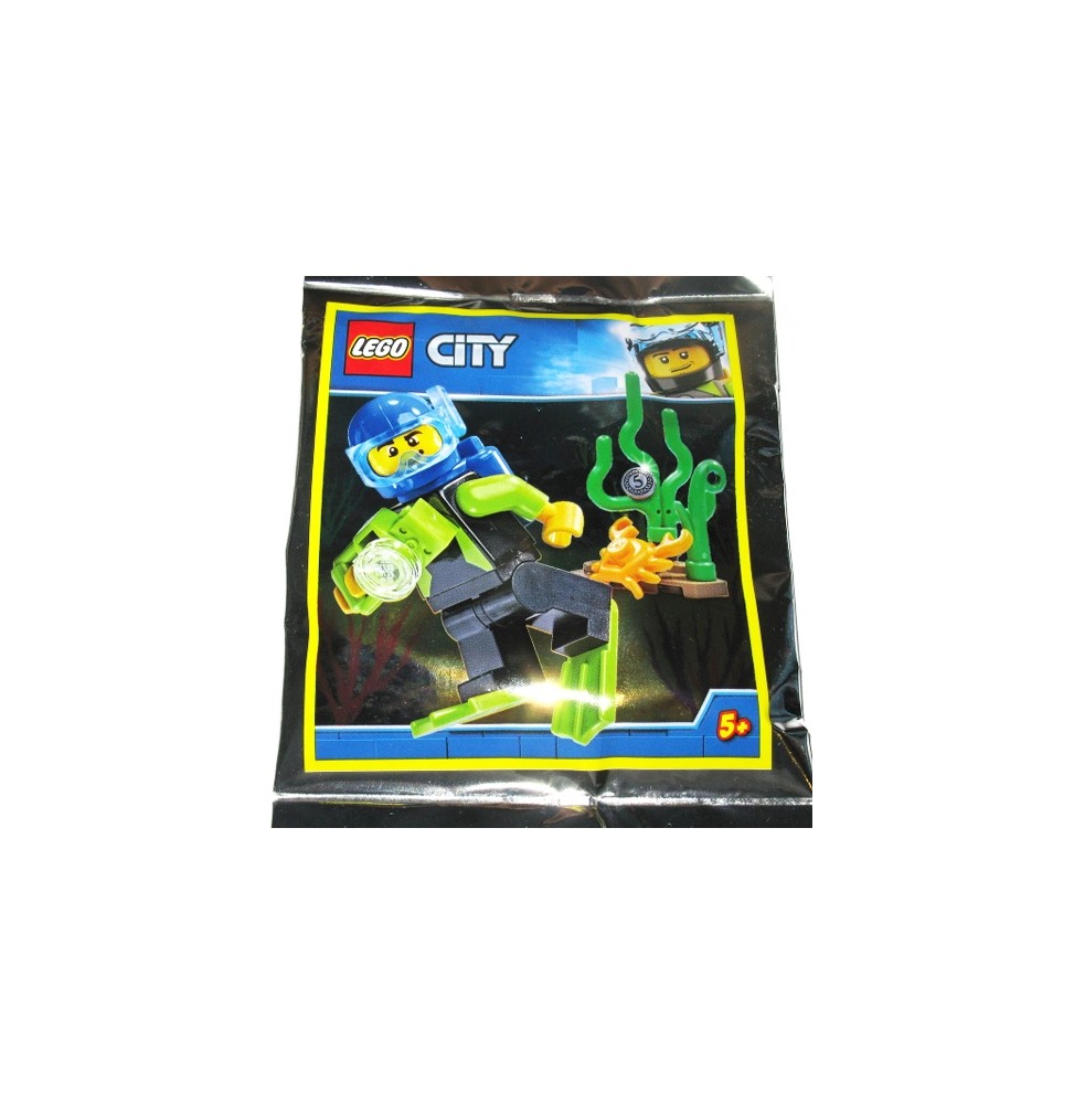 LEGO City Diver 951906 Minifigure