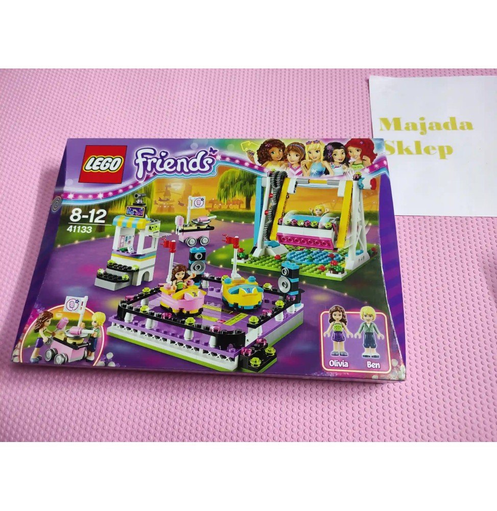 Klocki LEGO Friends Autka w parku rozrywki 41133