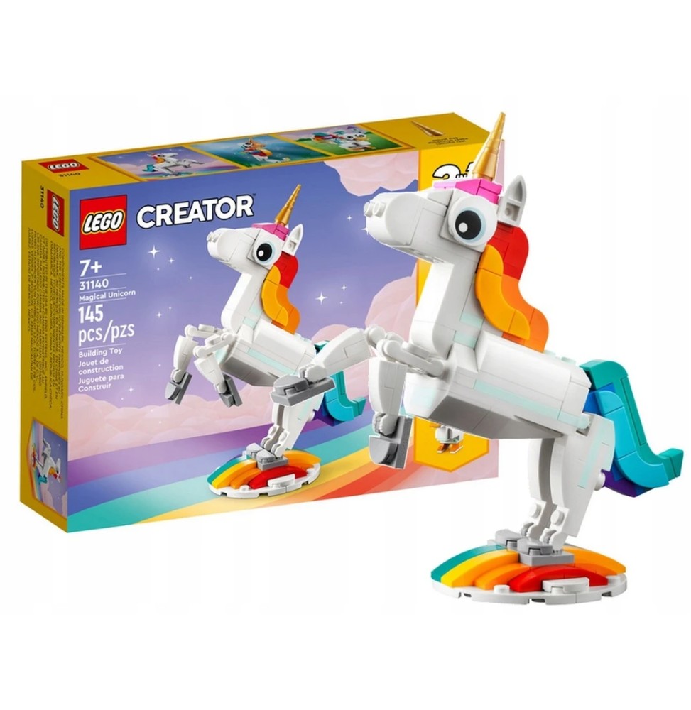 LEGO Creator 31140 Magical Unicorn 3-in-1