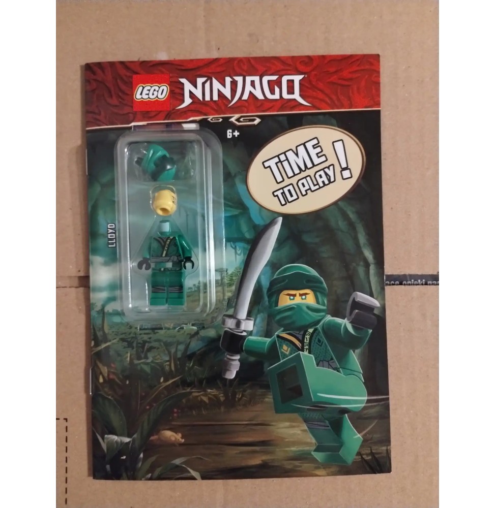 LEGO Book with Lloyd Ninjago Figure