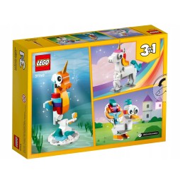 LEGO Creator 31140 Magiczny jednorożec 3w1