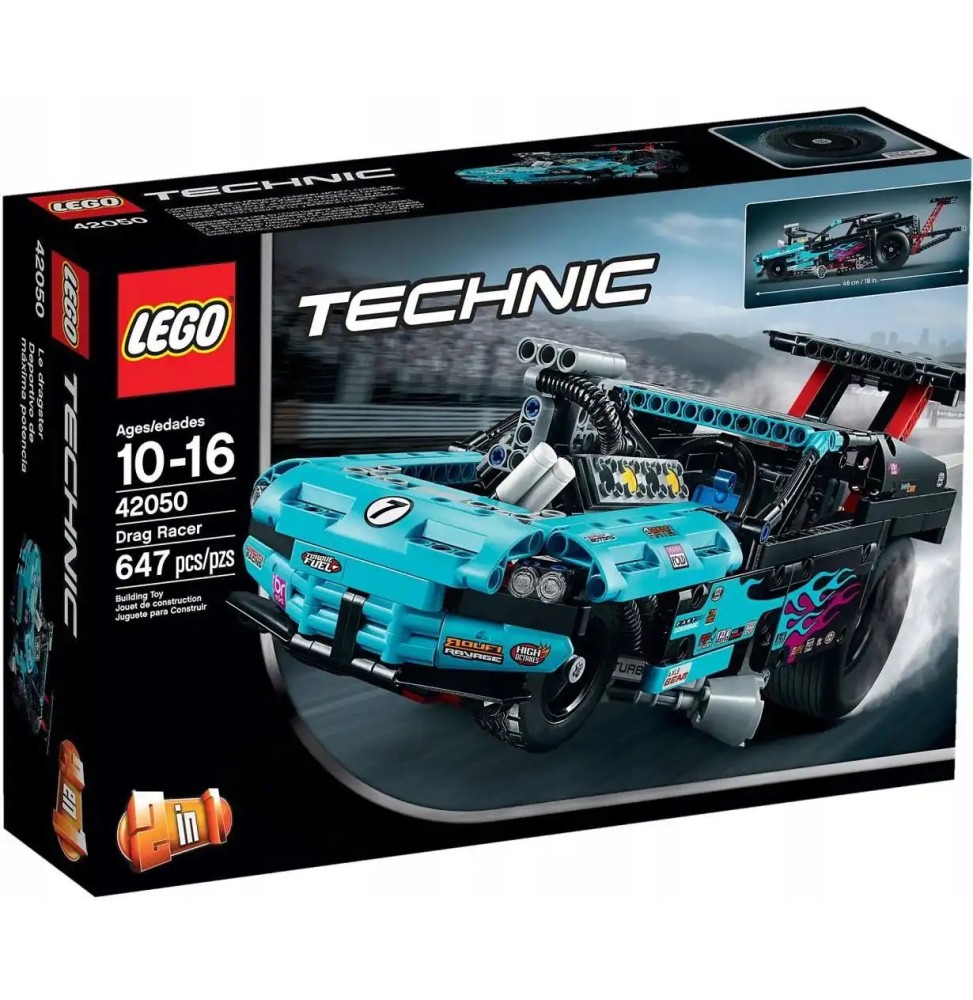 LEGO Technic Dragster 42050 - Super Samochód