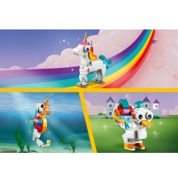 LEGO Creator 31140 Magical Unicorn 3-in-1