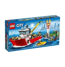 LEGO City 60109 Barcă de pompieri