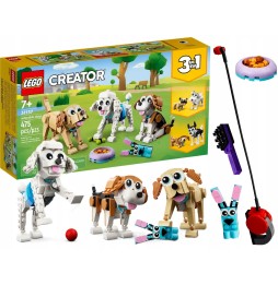 LEGO Creator Câini 3 în 1 Beagle Labrador Pudel