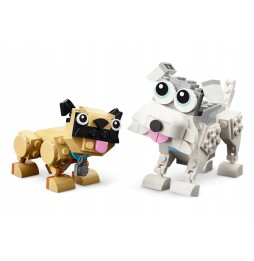 LEGO Creator Psiaki 3 w 1 Beagle Labrador Pudel