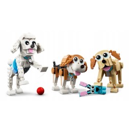 LEGO Creator Câini 3 în 1 Beagle Labrador Pudel