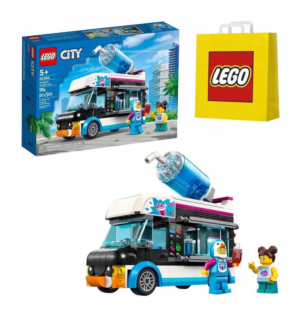 LEGO City 60384 Camionul cu pinguini