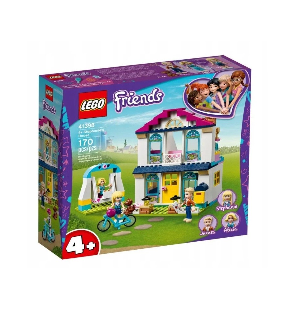 LEGO Friends Casa lui Stephanie 41398 pentru copii