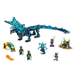 LEGO Ninjago Dragonul de apă 71754 - distracție pentru copii