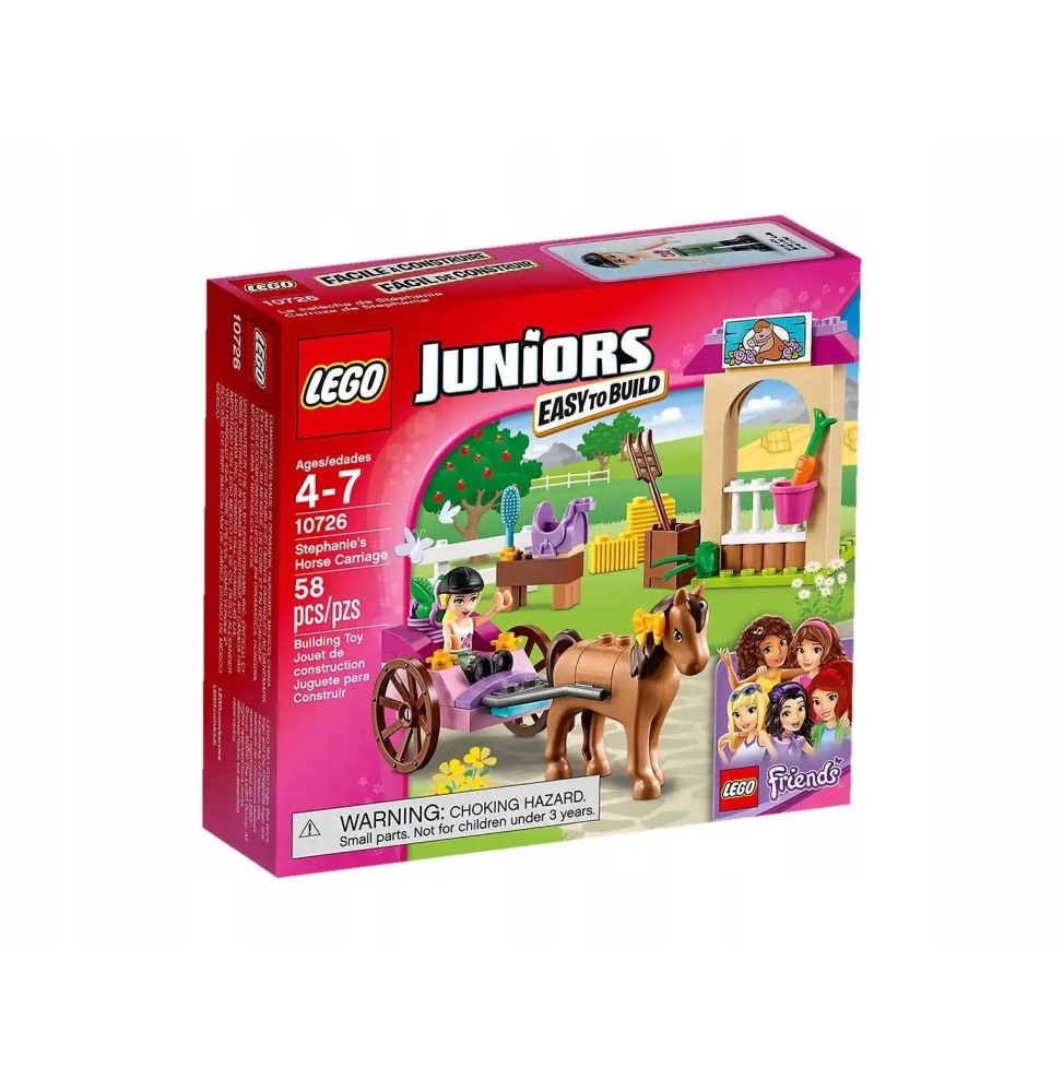 LEGO Juniors 10726 - Przyczepa konna Stephanie