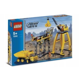 Lego 7243 Construction Site with Crane