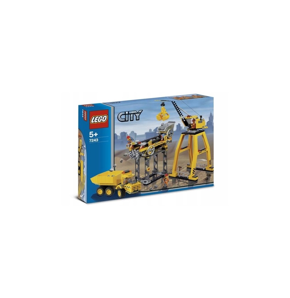 Lego 7243 Construction Site with Crane