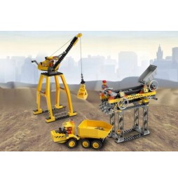 Lego 7243 Construction Site with Crane