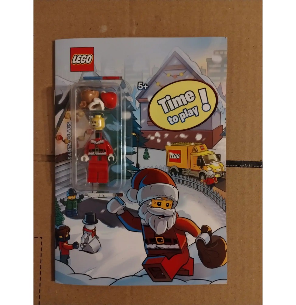 LEGO książeczka z figurką Santa Claus