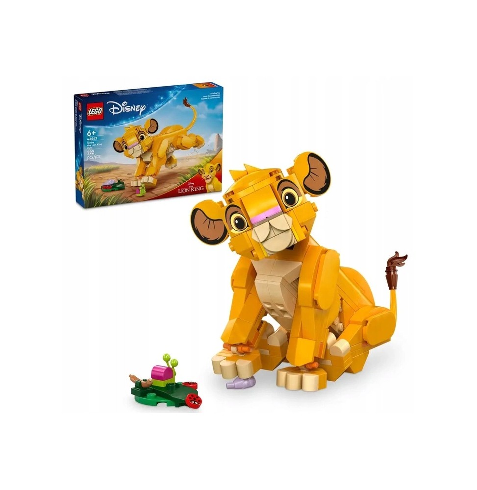 LEGO Regele Leu Simba pui - Set 222 piese