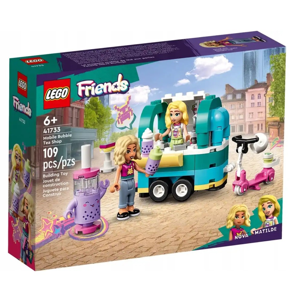 LEGO Friends 41733 Magazin mobil cu bubble tea