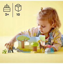 LEGO DUPLO Dzikie zwierzęta Afryki 2+