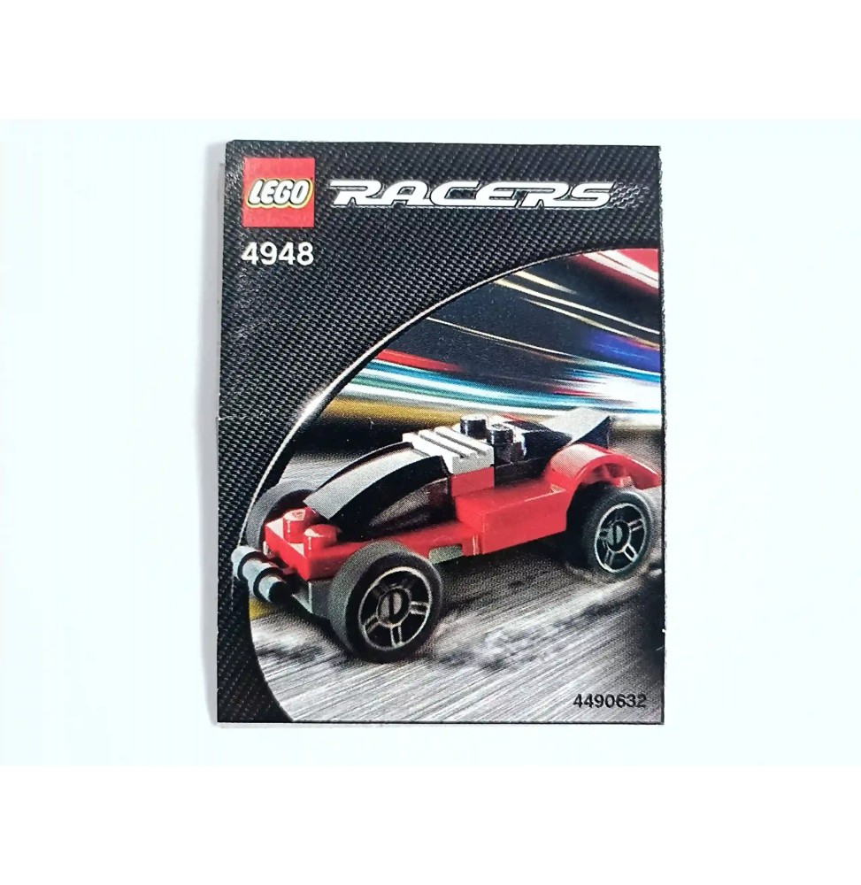 LEGO 4948 Racers Mașina Roșie Polybag 2007