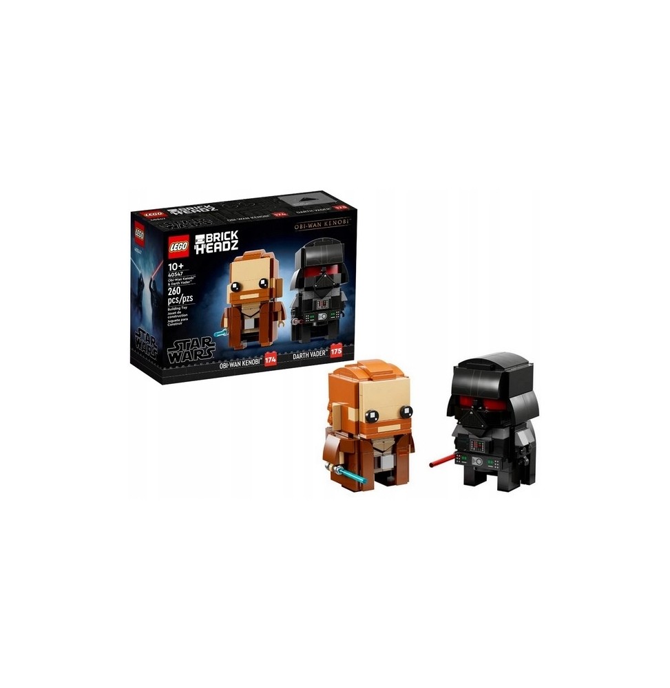 LEGO BrickHeadz Obi-Wan Kenobi and Darth Vader