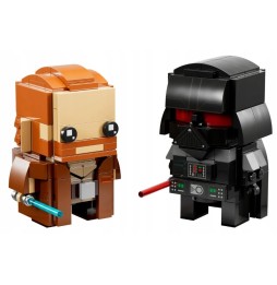 LEGO BrickHeadz Obi-Wan Kenobi and Darth Vader