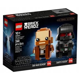 LEGO BrickHeadz Obi-Wan Kenobi and Darth Vader