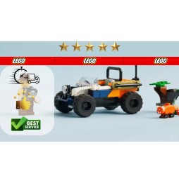 LEGO quad badacza dżungli z pandą czerwoną