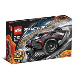 Lego Racers Fire Spinner 360 8669 New 2006