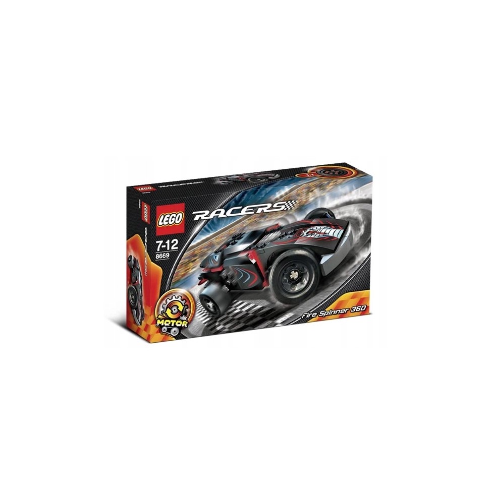 Lego Racers Fire Spinner 360 8669 New 2006