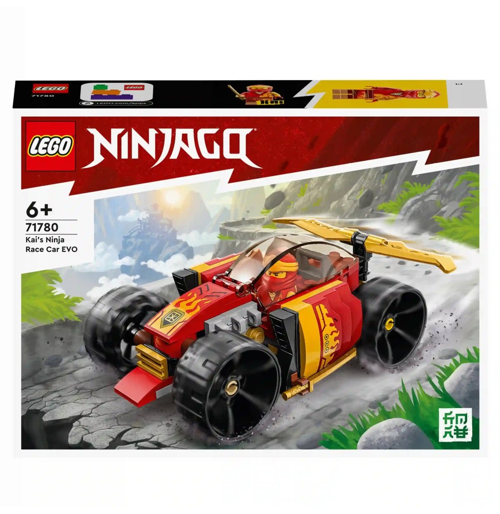 LEGO Ninjago 71780 Mașina de curse Kaia