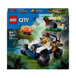 LEGO quad badacza dżungli z pandą czerwoną