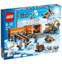 Cărți LEGO City 60036 Baza Arctică