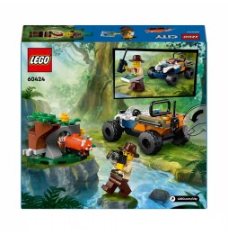 LEGO quad badacza dżungli z pandą czerwoną