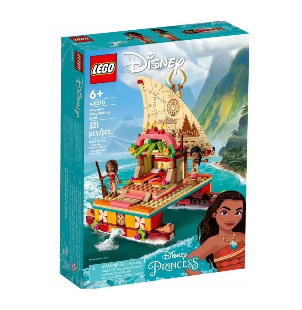 Klocki LEGO Disney Katamaran Vaiany 43210