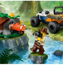 LEGO quad badacza dżungli z pandą czerwoną