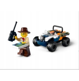 LEGO quad badacza dżungli z pandą czerwoną