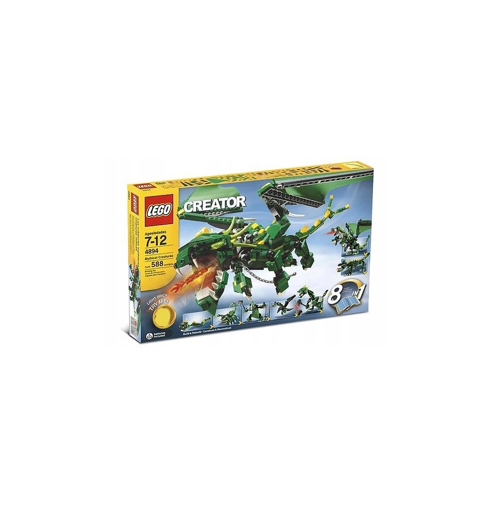 Lego 4894 Creator Dragon - Jucării pentru copii