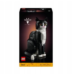 LEGO Ideas Black and White Cat