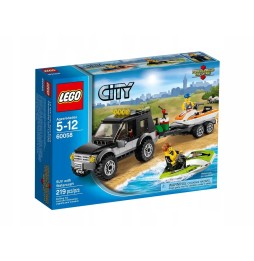 LEGO City 60058 - Terenówka ze skuterami