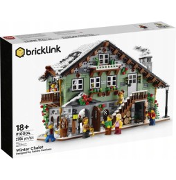 LEGO BrickLink 910004 Winter House - Cozy Cabin